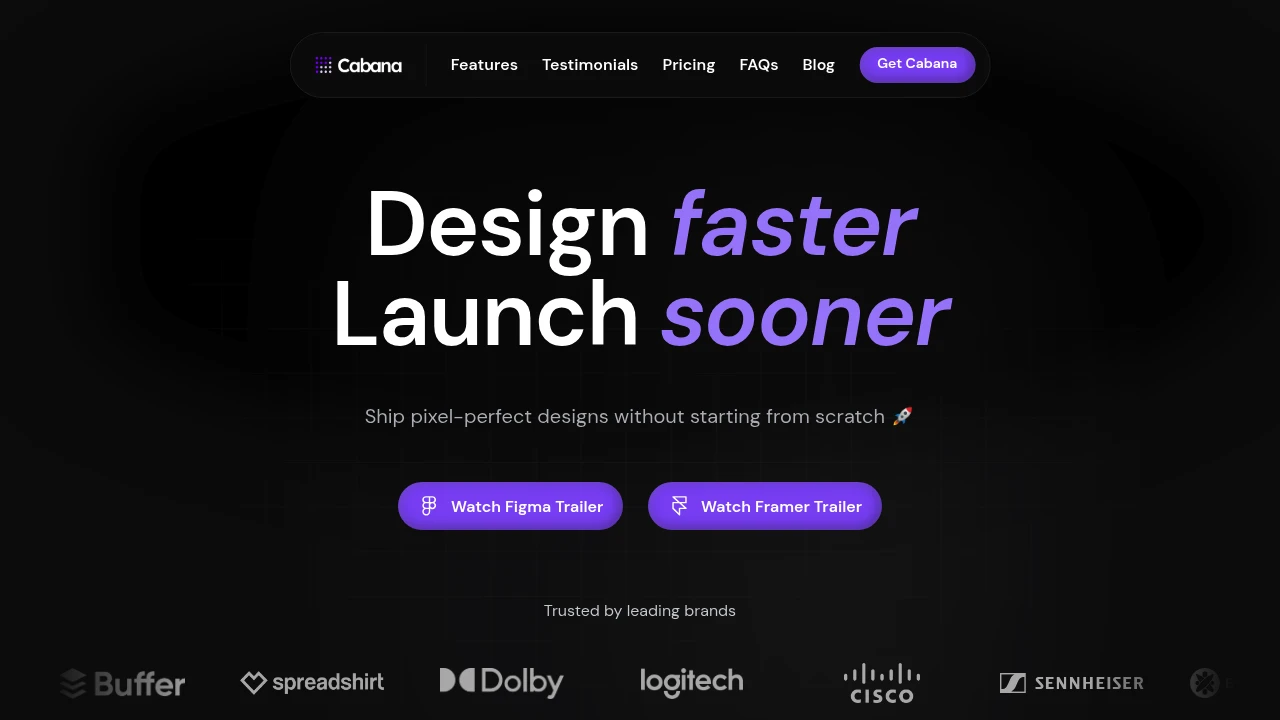 A screenshot of Cabana