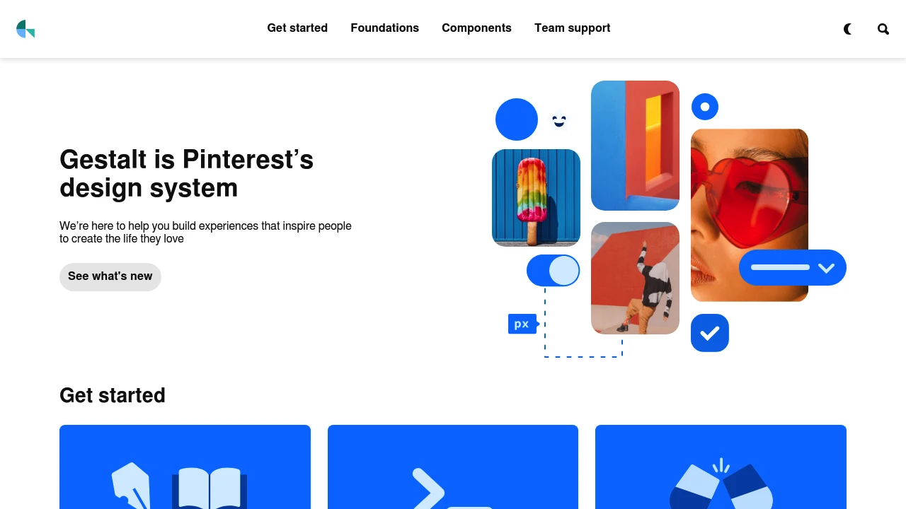 A screenshot of Gestalt
