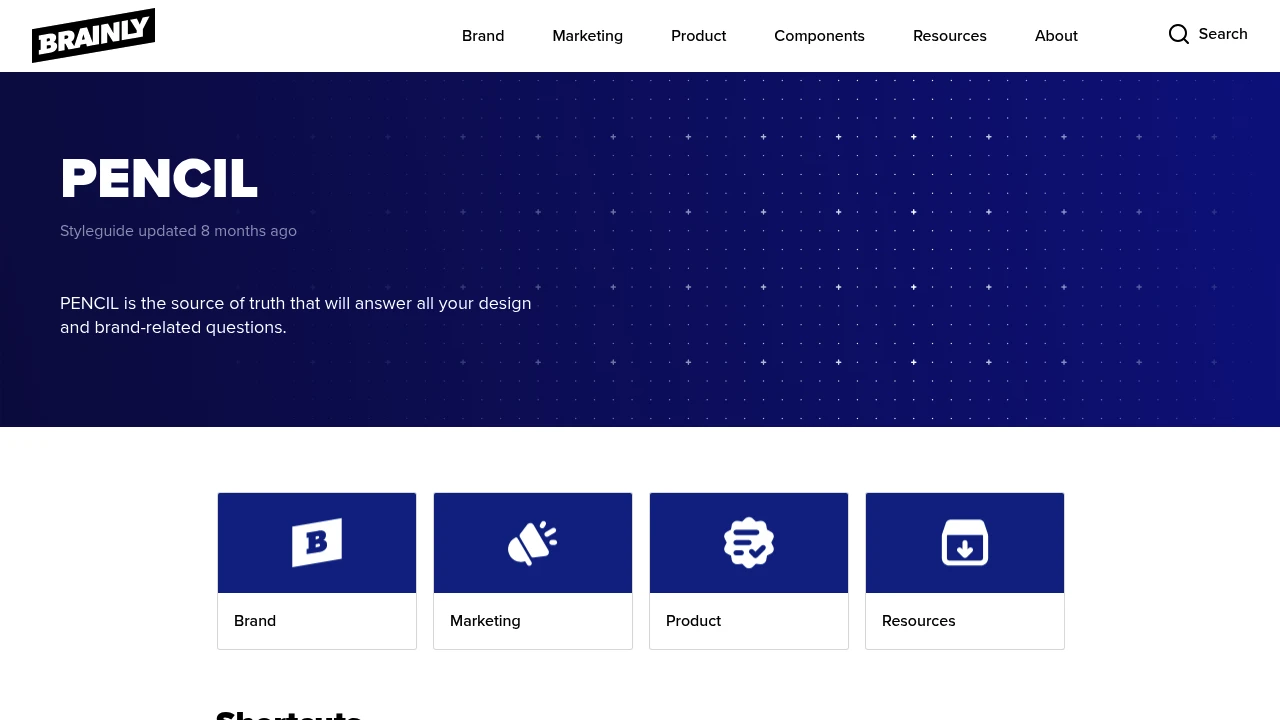 A screenshot of PENCIL