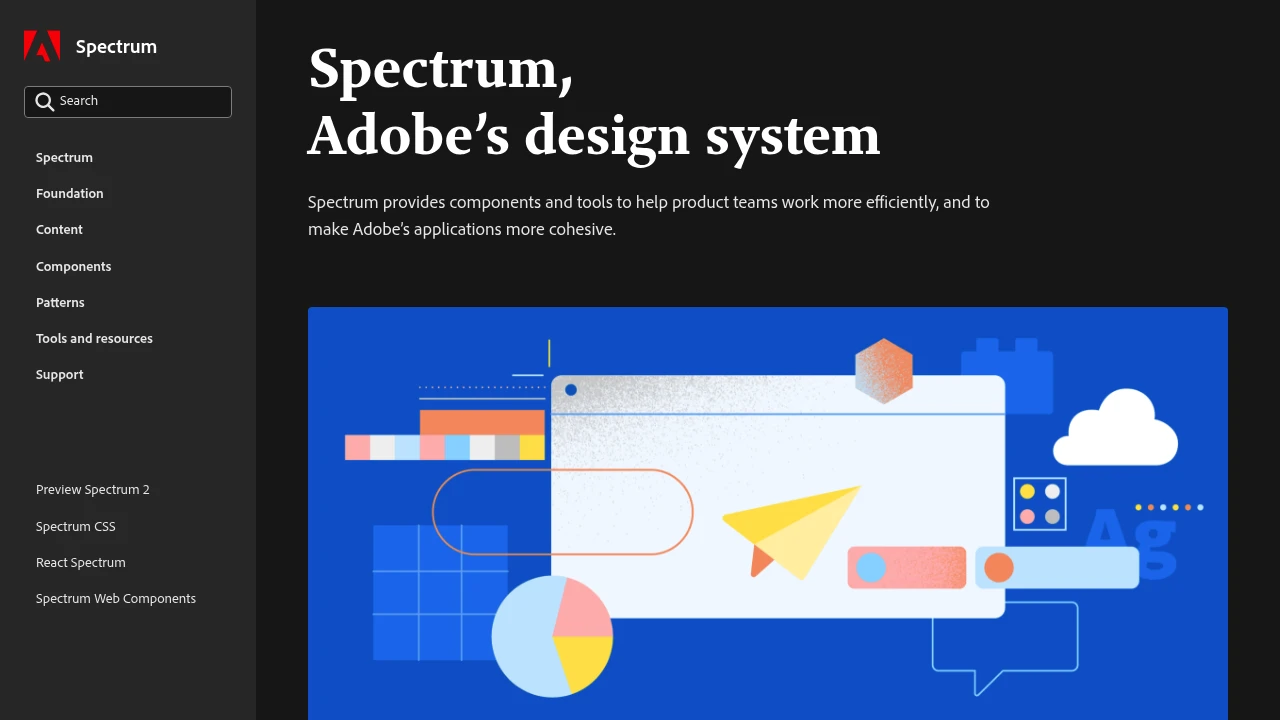 A screenshot of Spectrum